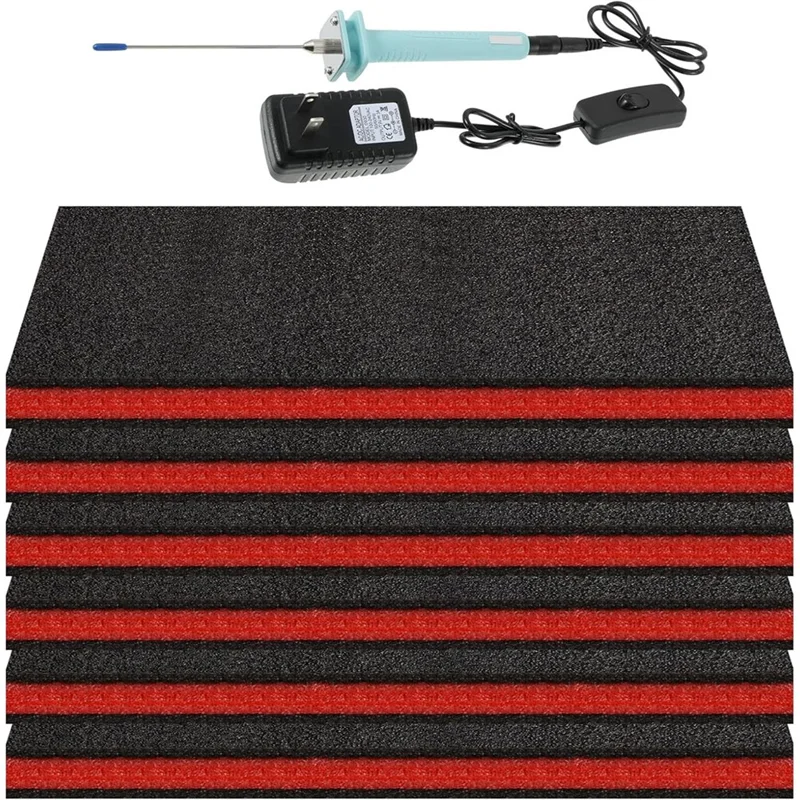 ABJI-Adjustable Tool Box Foam Set 18X12 X1 Inch Non Slip Inserts For Cases Organizer Cabinet Chest Drawer For Toolbox US Plug
ABJI-Adjustable Tool Box Foam Set 18X12 X1 Inch Non Slip Inserts For Cases Organizer Cabinet Chest Drawer For Toolbox US Plug