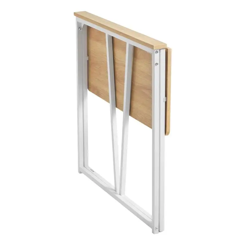 Small folding desk, 80 x 48 cm (tabletop), space-saving computer desk with storage hooks, office desk with 68 kg load capacity, oak, for compact spaces and home offices
Small folding desk, 80 x 48 cm (tabletop), space-saving computer desk with storage hooks, office desk with 68 kg load capacity, oak, for compact spaces and home offices