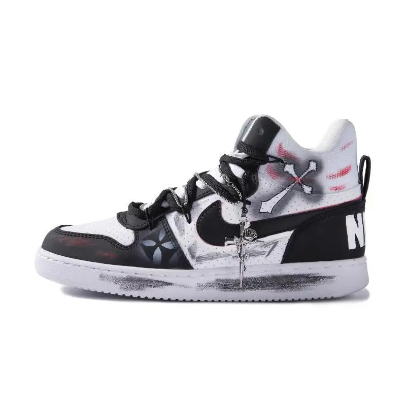 【Настроить】Nike Court Borough Обувь для скейтбординга Мужские кроссовки 838938 -104
【Настроить】Nike Court Borough Обувь для скейтбординга Мужские кроссовки 838938 -104