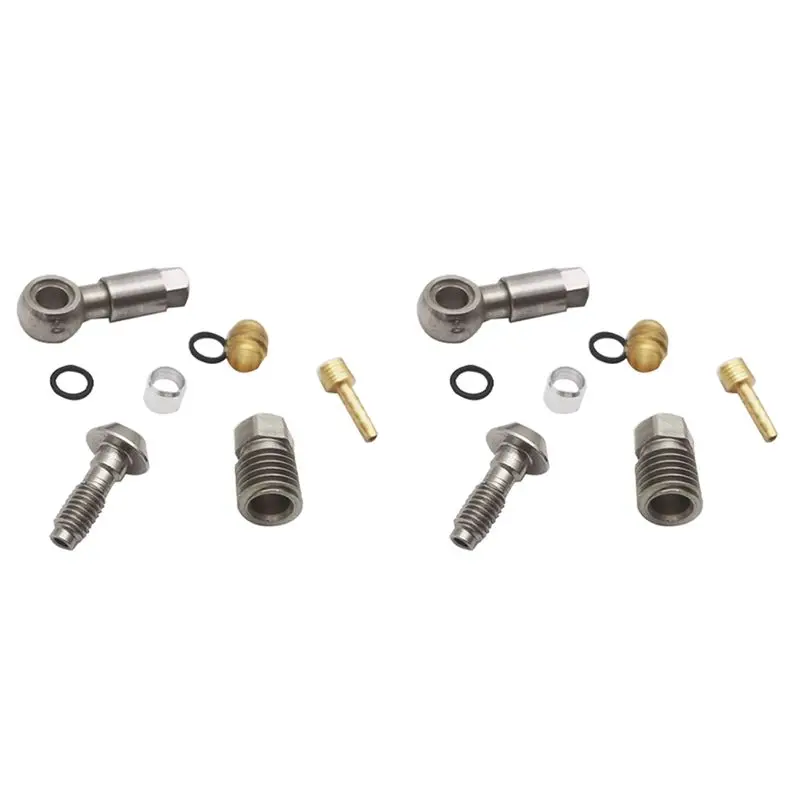 2X Bike Hydraulic Hose Fitting Insert Banjo For Magura MT4/MT6/MT8 Bicycle Accessories Parts
2X Bike Hydraulic Hose Fitting Insert Banjo For Magura MT4/MT6/MT8 Bicycle Accessories Parts
