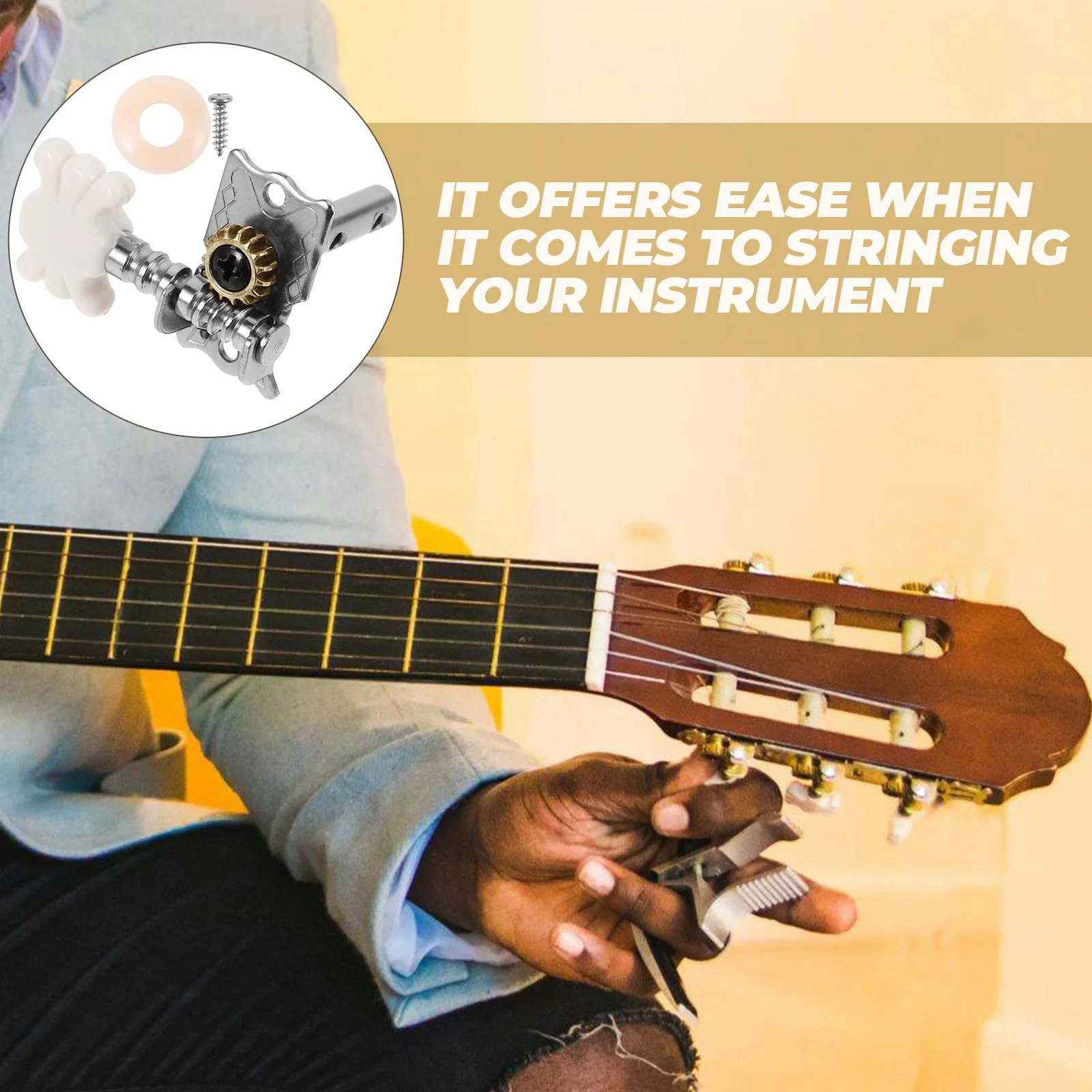 Knobs and Acoustic Guitar Strings Classical Tuning Peg Replacement Parts Pegs Tuner Keys Tuners Aged Head
Knobs and Acoustic Guitar Strings Classical Tuning Peg Replacement Parts Pegs Tuner Keys Tuners Aged Head