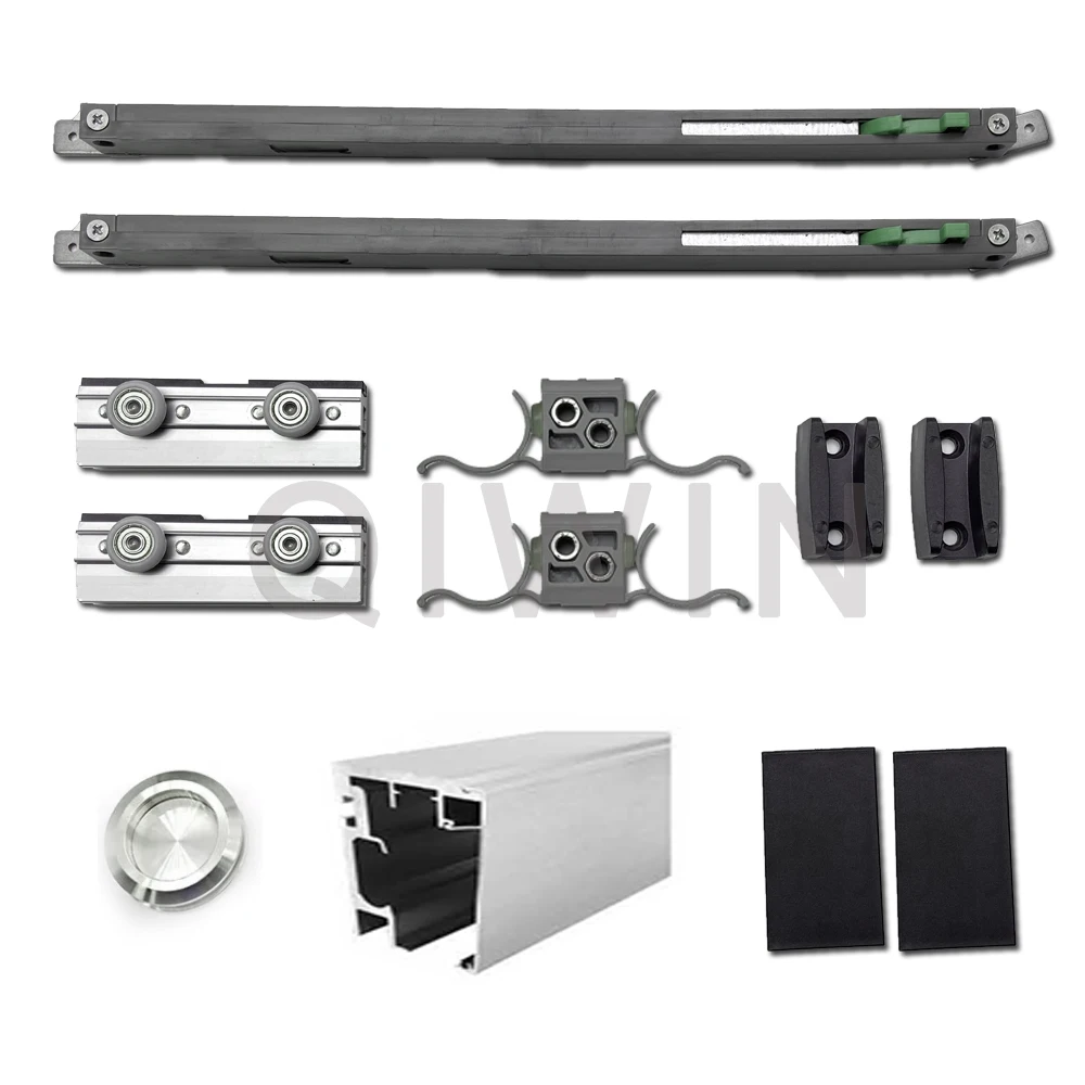 Hot Sale Heavy Duty Barn Door Kits Soft Close Hardware Kit for Glass Interior Doors
Hot Sale Heavy Duty Barn Door Kits Soft Close Hardware Kit for Glass Interior Doors