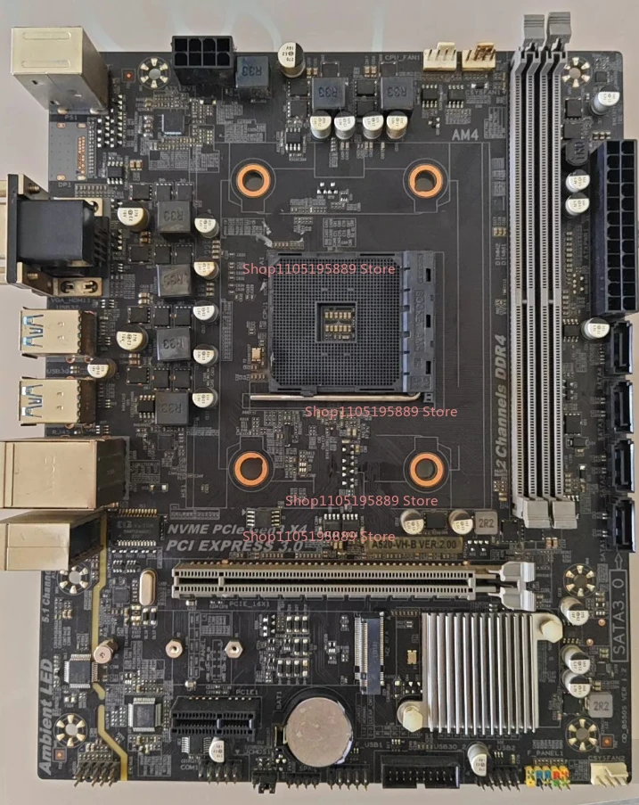 Материнская плата Onda A520-VH-B, интерфейс AM4, поддержка процессоров AMD Ryzen 5000 серии, двухканальная память DDR4, PCIe 3.0, твердотельный накопитель NVMe
Материнская плата Onda A520-VH-B, интерфейс AM4, поддержка процессоров AMD Ryzen 5000 серии, двухканальная память DDR4, PCIe 3.0, твердотельный накопитель NVMe