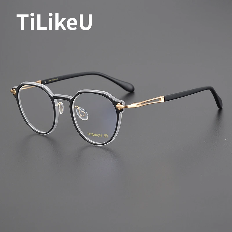 Fashion Acetate Eyeglass Frames Retro Oval Eyewear Men and Women Ultra-light Myopia Prescription Eyeglasses Frames Spectacle
Fashion Acetate Eyeglass Frames Retro Oval Eyewear Men and Women Ultra-light Myopia Prescription Eyeglasses Frames Spectacle