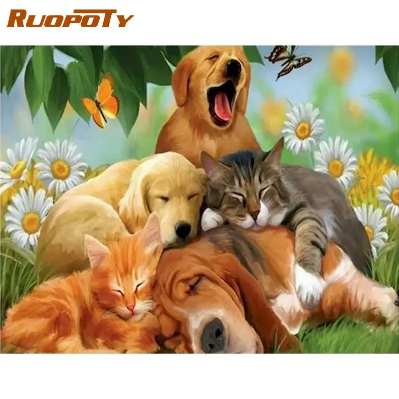 RUOPOTY Dog Diamond Painting Wall Art Diamond Art Embroidery Animal Full Round/Square Paint By Diamonds Diy Gift Adult Diamond A
RUOPOTY Dog Diamond Painting Wall Art Diamond Art Embroidery Animal Full Round/Square Paint By Diamonds Diy Gift Adult Diamond A