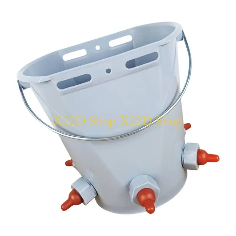 X22D Hanging Animal Nursing Bucket With 1/2/3 Teats For Lamb Calves Piglets Farm Use
X22D Hanging Animal Nursing Bucket With 1/2/3 Teats For Lamb Calves Piglets Farm Use