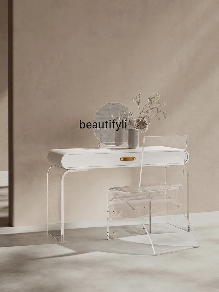 A15 Modern Minimalist Acrylic Dresser Modern Minimalist Bedroom Makeup Table Ins Small Apartment Home Light Luxury Dresser
A15 Modern Minimalist Acrylic Dresser Modern Minimalist Bedroom Makeup Table Ins Small Apartment Home Light Luxury Dresser