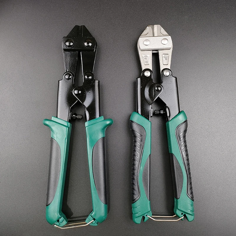 Manganese Steel Heavy Duty Bolts Cutter Wire Rope Clamp Pliers Multi-Function Hand Tools 8 Inch Mini Ratchet Cable Scissors
Manganese Steel Heavy Duty Bolts Cutter Wire Rope Clamp Pliers Multi-Function Hand Tools 8 Inch Mini Ratchet Cable Scissors