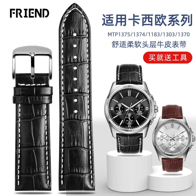 First Layer Watchband for Casio Mtp1375 1374 1183 1303 1370 Mdv106 Swordfish Watch Strap Genuine Leather Men 22mm
First Layer Watchband for Casio Mtp1375 1374 1183 1303 1370 Mdv106 Swordfish Watch Strap Genuine Leather Men 22mm
