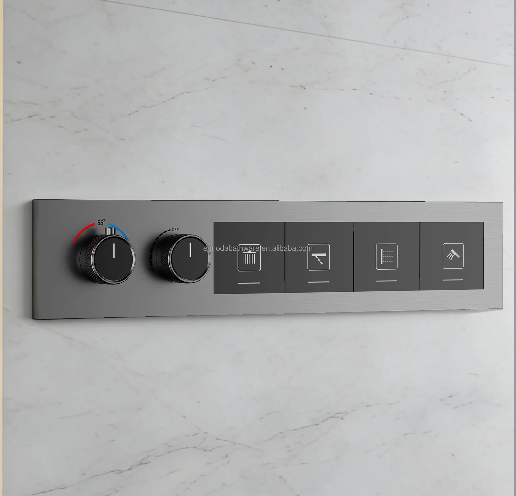 Hot Sale Trend Big Water Flow Rate Brass 4 Way Thermostatic Shower Diverter Valve Concealed Bathroom Shower Mixer Valve
Hot Sale Trend Big Water Flow Rate Brass 4 Way Thermostatic Shower Diverter Valve Concealed Bathroom Shower Mixer Valve