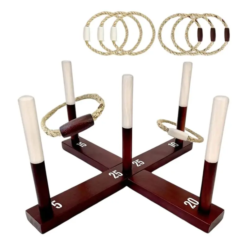 【Price Drop !!】Ring Toss Game-Rustic Design-Easy Setup& Extra Games Included-Ring Toss For Adults-Outdoor Activities For Adults
【Price Drop !!】Ring Toss Game-Rustic Design-Easy Setup& Extra Games Included-Ring Toss For Adults-Outdoor Activities For Adults