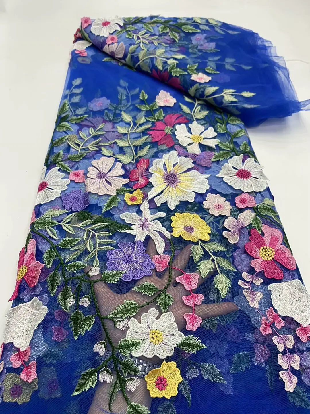 2025 New Exquisite Mesh Lace 3D Embroidery Flower Cloth Evening Dress For Sewing, Affordable Luxury, Party, Top Quality
2025 New Exquisite Mesh Lace 3D Embroidery Flower Cloth Evening Dress For Sewing, Affordable Luxury, Party, Top Quality