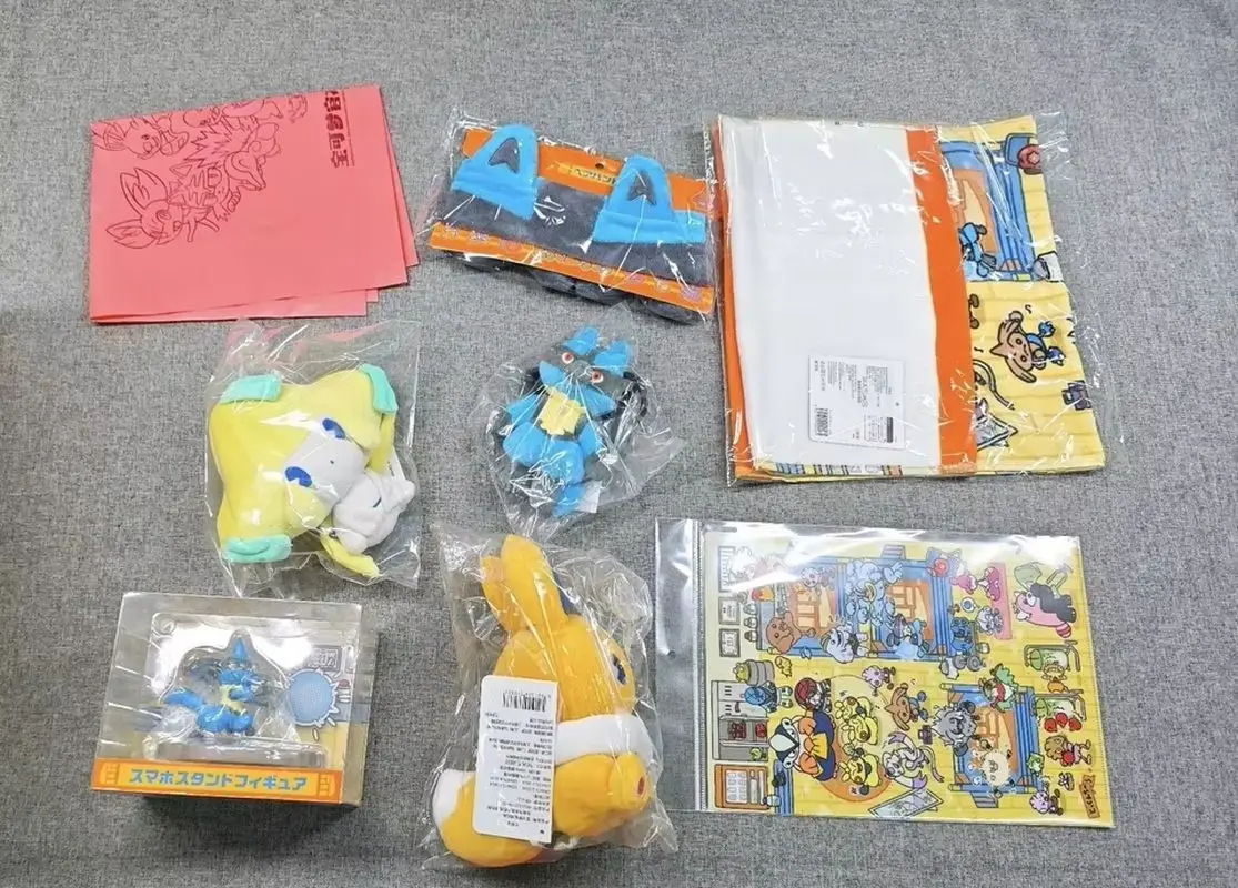 Pokemon Training Series Storage Bag Headband Windproof Vest Short Socks Lucario Machamp Bewear Croagunk Multi-Purpose Gift
Pokemon Training Series Storage Bag Headband Windproof Vest Short Socks Lucario Machamp Bewear Croagunk Multi-Purpose Gift