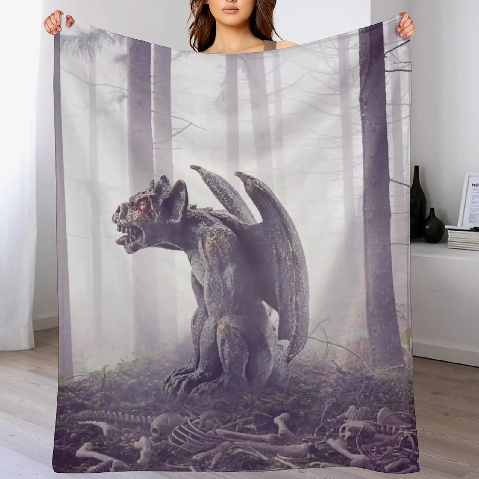 Mysterious gargoyle shrouded in fog Throw Blanket Winter beds Sofa Throw Hair Hairys Blankets
Mysterious gargoyle shrouded in fog Throw Blanket Winter beds Sofa Throw Hair Hairys Blankets