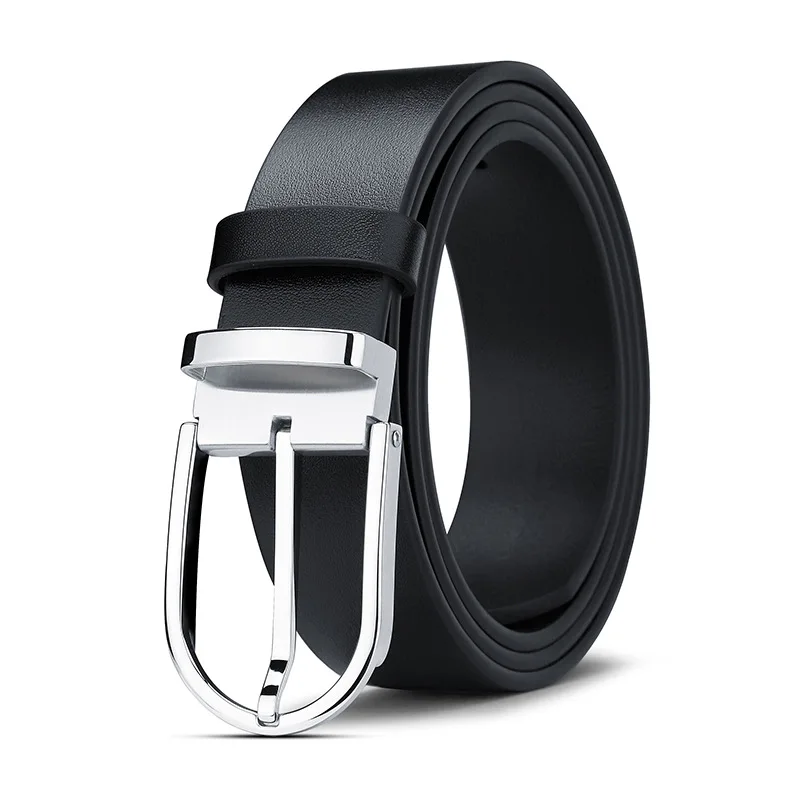 Men's Genuine Leather Belt, Versatile Business Steel Pin Buckle, Korean Style Top-Grain Leather Trendy Pants Belt
Men's Genuine Leather Belt, Versatile Business Steel Pin Buckle, Korean Style Top-Grain Leather Trendy Pants Belt