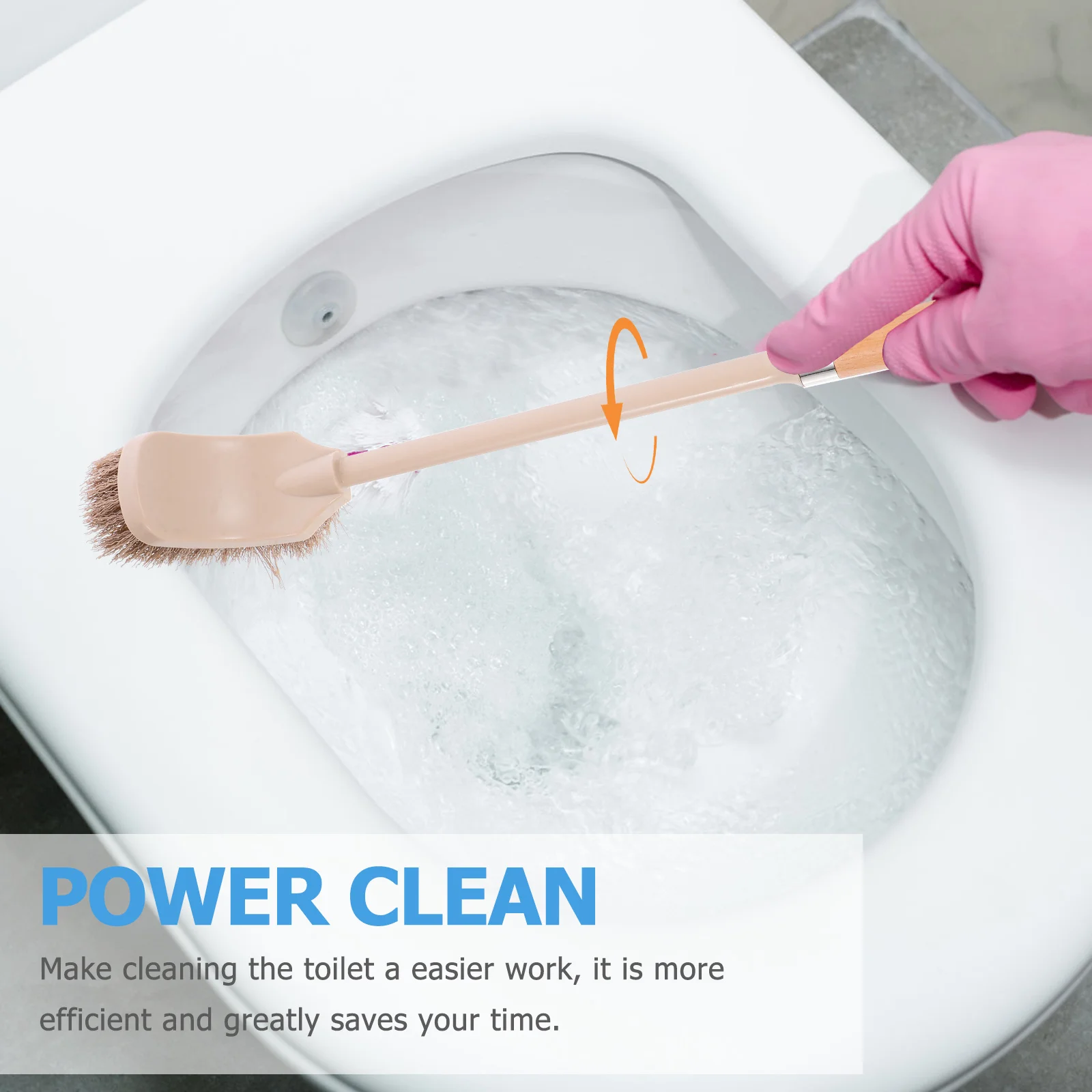 Toilet Brush Cleaning Long Handle Soft Bristles Ergonomic Design Bathroom Clean Tool Narrow Scrubber for Family Office Hotel
Toilet Brush Cleaning Long Handle Soft Bristles Ergonomic Design Bathroom Clean Tool Narrow Scrubber for Family Office Hotel