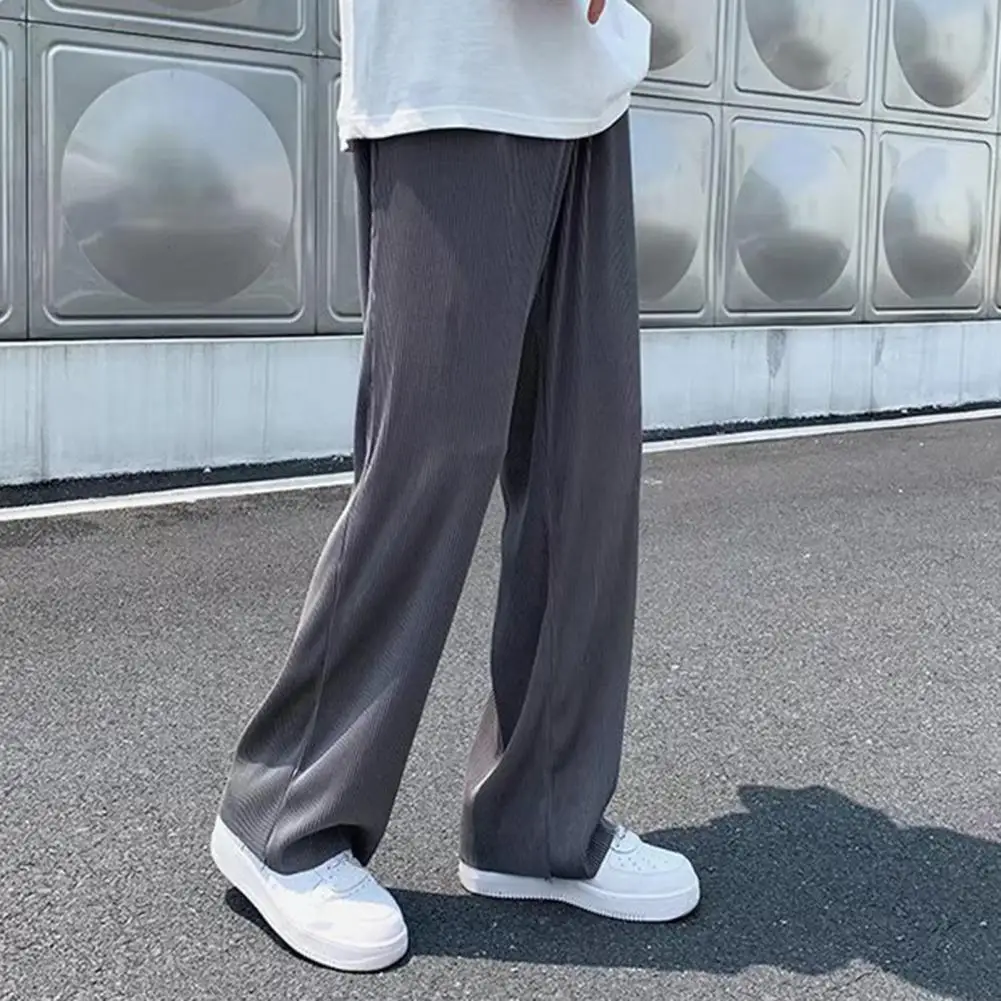 Men Casual Trousers Regular Fit Men Trousers Quick-drying Men's Sport Pants with Wide Leg Side Pockets for Gym Training Jogging
Men Casual Trousers Regular Fit Men Trousers Quick-drying Men's Sport Pants with Wide Leg Side Pockets for Gym Training Jogging