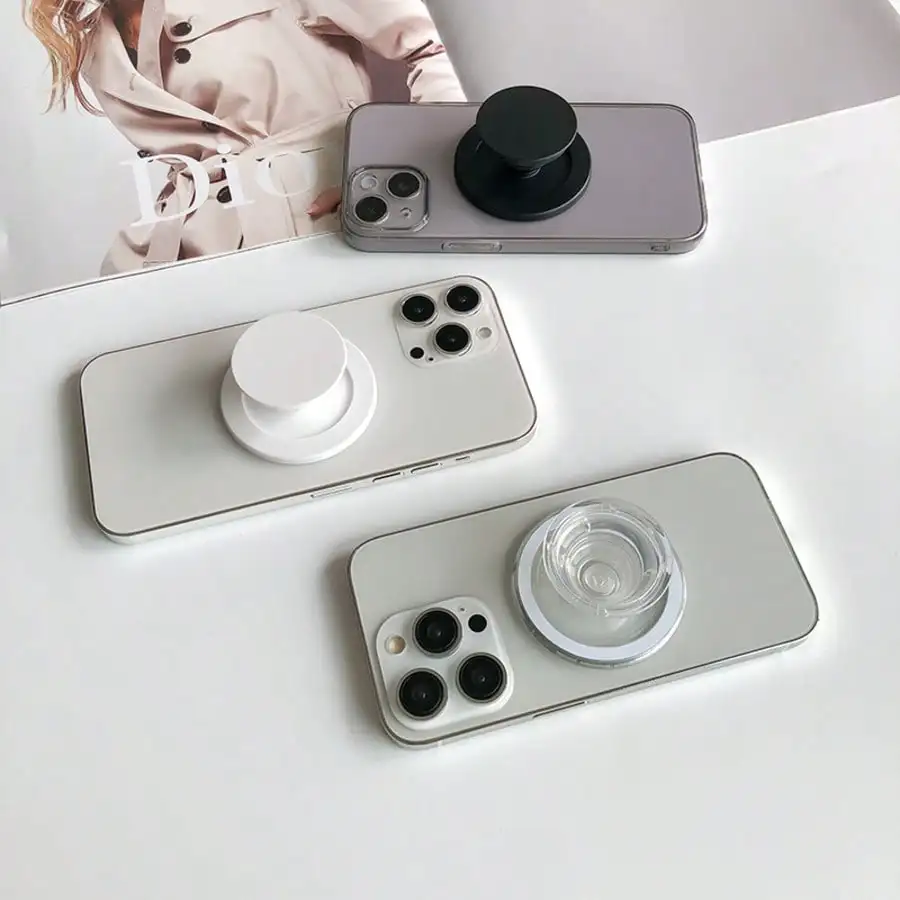 1pc Powerful Magnetic Inflatable Phone Stand, Ultra-Thin Portable Slouchy Retractable Transparent Magnetic Phone Holder
1pc Powerful Magnetic Inflatable Phone Stand, Ultra-Thin Portable Slouchy Retractable Transparent Magnetic Phone Holder
