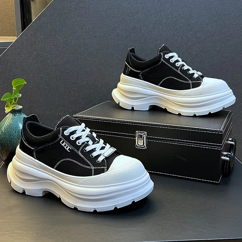 New Arrival Men Fashion Casual Dad Shoes Spring Autumn Luxury Designer Youth Trending Thick Bottom Korea Style Black Sneakers
New Arrival Men Fashion Casual Dad Shoes Spring Autumn Luxury Designer Youth Trending Thick Bottom Korea Style Black Sneakers