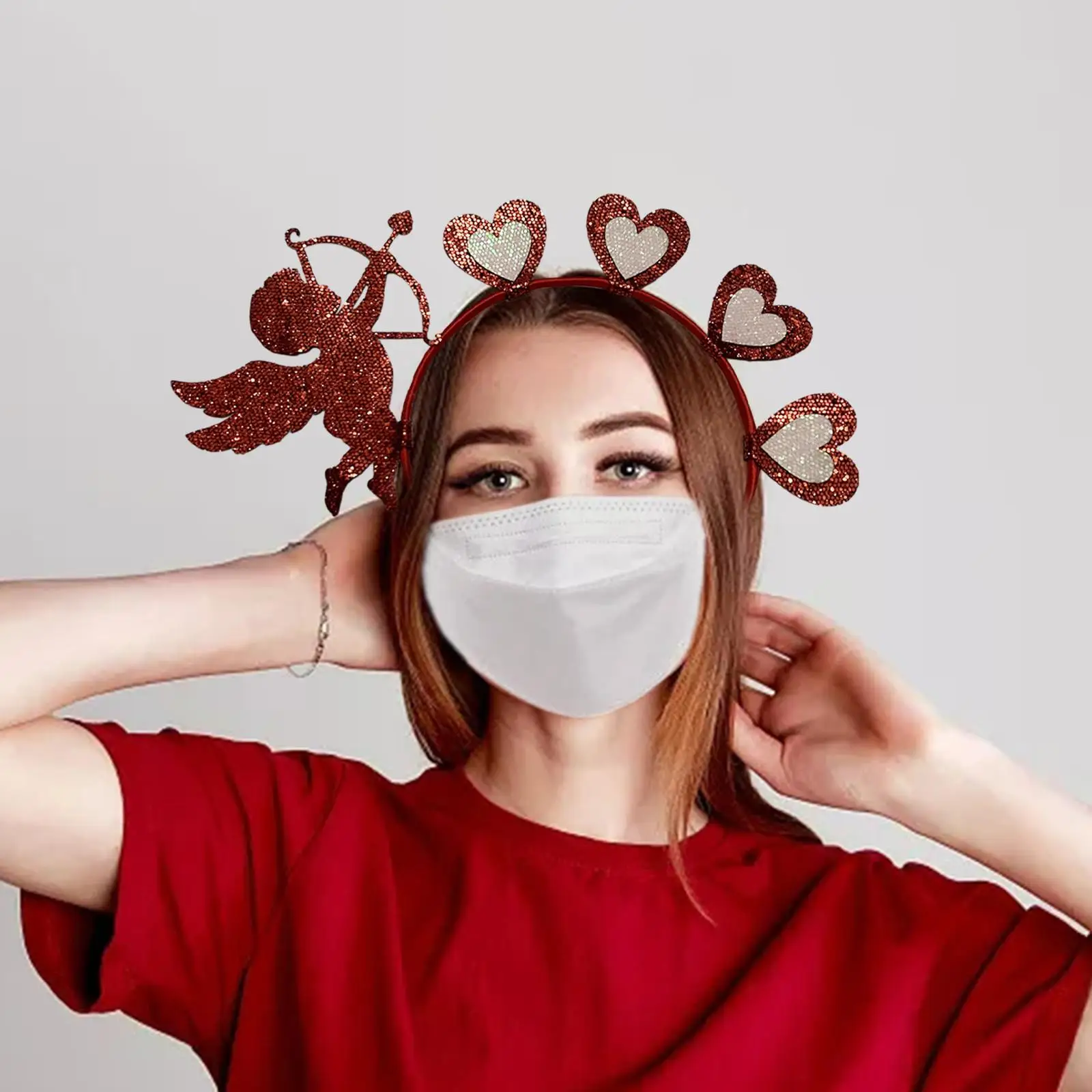 Valentine's Day Heart Headband for Woman Hair Accessory Love Hairband for Birthday Festival Family Numbers Girlfriend Mother
Valentine's Day Heart Headband for Woman Hair Accessory Love Hairband for Birthday Festival Family Numbers Girlfriend Mother