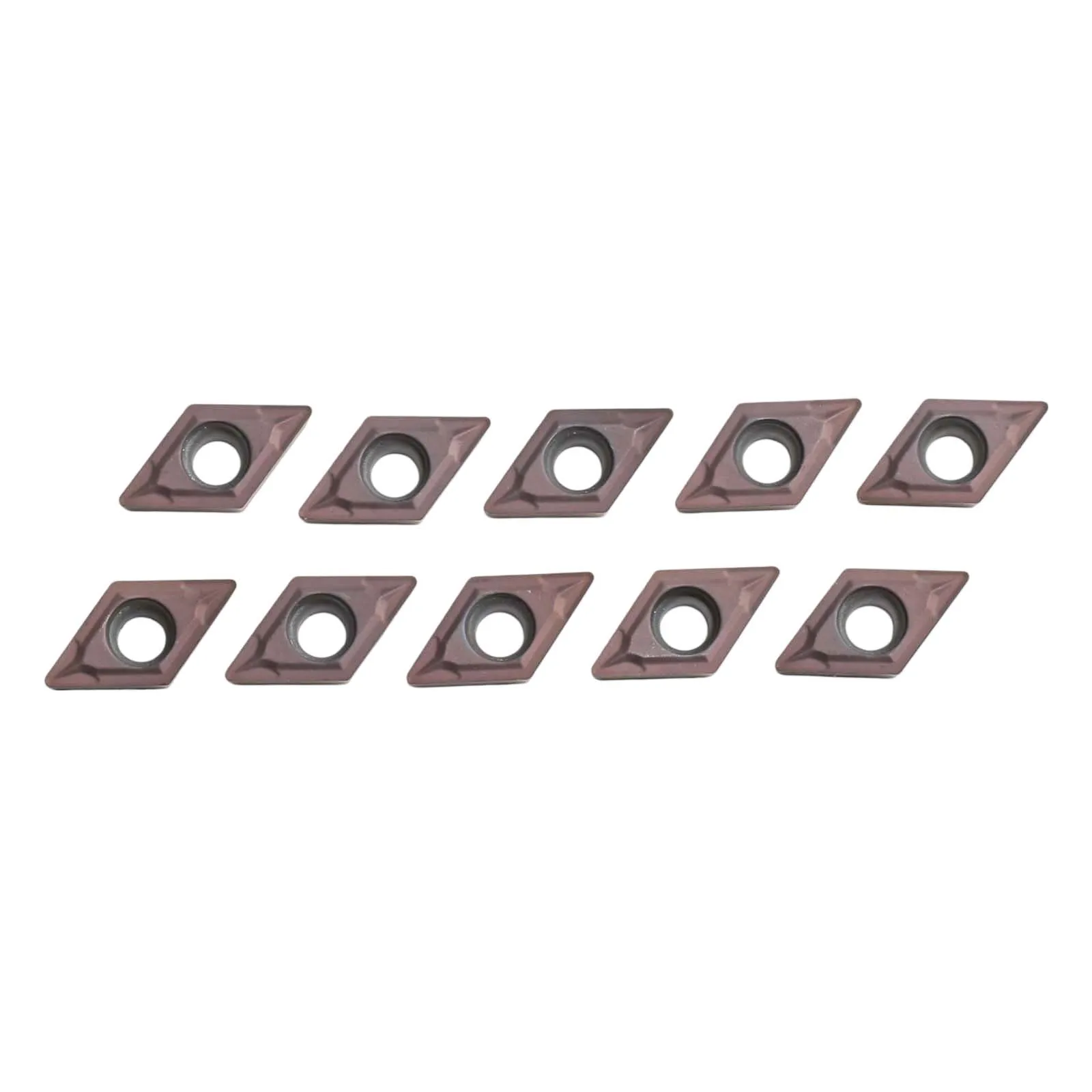 DCMT070204 Inserts Color As Shown In The Picture Carbide Inserts Finishing Tight Tolerances Large-scale Cutting
DCMT070204 Inserts Color As Shown In The Picture Carbide Inserts Finishing Tight Tolerances Large-scale Cutting