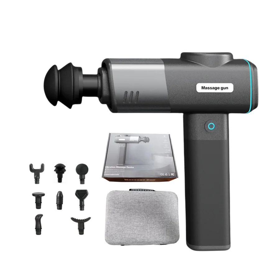 High Quality Deep Tissue 30 Speed Percussion Massage Gun Powerful Muscle Massage Gun Professional
High Quality Deep Tissue 30 Speed Percussion Massage Gun Powerful Muscle Massage Gun Professional