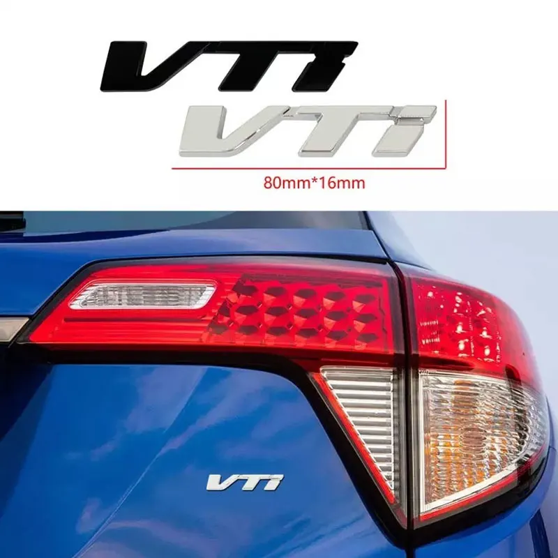 VTI Letter Emblem Car stickers Rear boot label Trunk Badge Logo for Honda vti civic bonda crv zr-v fit accord accesories
VTI Letter Emblem Car stickers Rear boot label Trunk Badge Logo for Honda vti civic bonda crv zr-v fit accord accesories