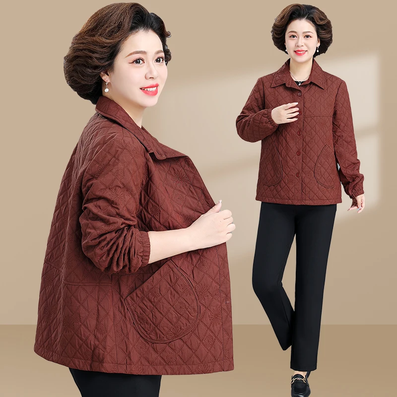 Casual ort Jaet Autumn Wear for Mom Red Color Women's Middle-Aged And ly Spring Autumn New Sle Button Detail Loose...
Casual ort Jaet Autumn Wear for Mom Red Color Women's Middle-Aged And ly Spring Autumn New Sle Button Detail Loose...