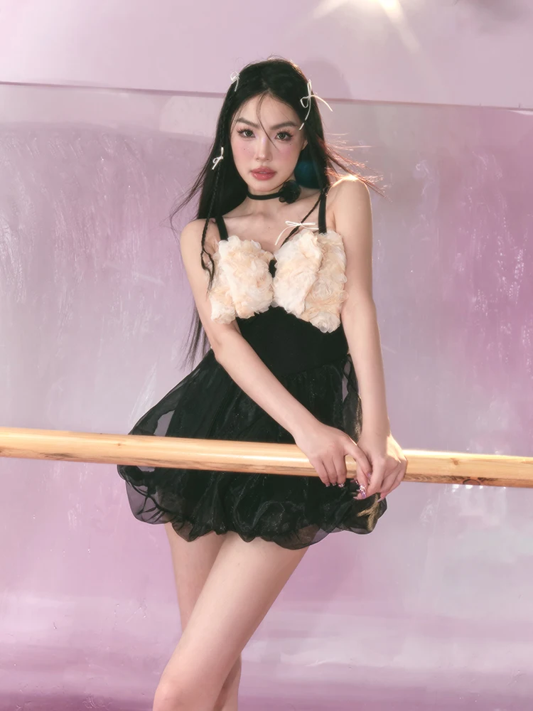 Roka Art New Advanced Petal Knot Flower Bud Skirt Slimming Belly Covering Hot Spring Vacation Swimwear Women's One ...
Roka Art New Advanced Petal Knot Flower Bud Skirt Slimming Belly Covering Hot Spring Vacation Swimwear Women's One ...