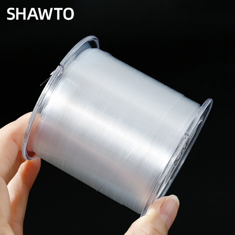 Shawto 500 Meters Fluorocarbon Coated Monofilament Line 3-30LB Clear Nylon Fishing Leader Soft Durable Line Fishing Accessories
Shawto 500 Meters Fluorocarbon Coated Monofilament Line 3-30LB Clear Nylon Fishing Leader Soft Durable Line Fishing Accessories