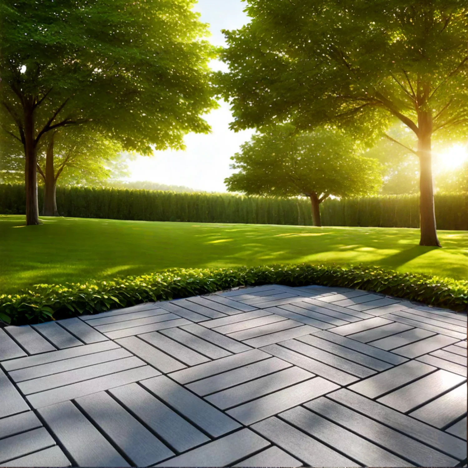 Plastic Interlocking Deck Tiles, 44 Pack 12"x12" Waterproof Patio Deck Tiles for Outdoor, Poolside, Balcony, Backyard - Easy Ins
Plastic Interlocking Deck Tiles, 44 Pack 12"x12" Waterproof Patio Deck Tiles for Outdoor, Poolside, Balcony, Backyard - Easy Ins
