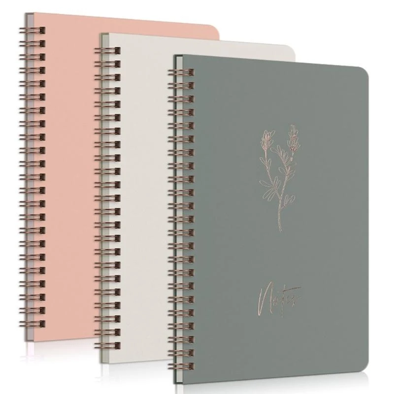 Twin Coil Binding Notebook 120 Pages 100gsm Lined Paper College Ruled Note Book Journal for Writing Journaling 14.8x21cm
Twin Coil Binding Notebook 120 Pages 100gsm Lined Paper College Ruled Note Book Journal for Writing Journaling 14.8x21cm