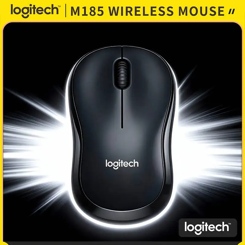 Durable Logitech M170 Wireless Mouse 1000DPI 2.4GHz 10m Range 12-Month Battery Waterproof for Home Office Use
Durable Logitech M170 Wireless Mouse 1000DPI 2.4GHz 10m Range 12-Month Battery Waterproof for Home Office Use