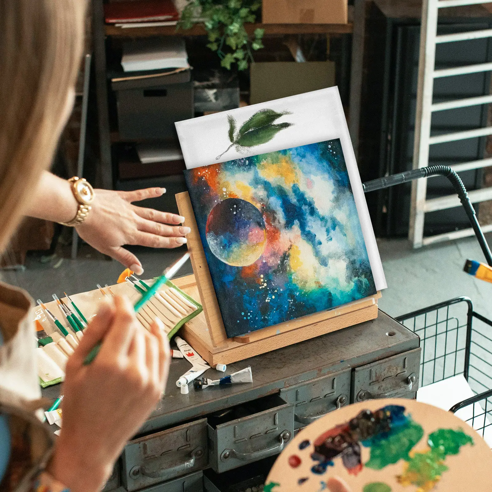 6Pcs Canvas Boards for Oil Painting Cotton Fabric Surface Smooth Comfortable Artist Painting Frame Acrylic Watercolor Compatible
6Pcs Canvas Boards for Oil Painting Cotton Fabric Surface Smooth Comfortable Artist Painting Frame Acrylic Watercolor Compatible