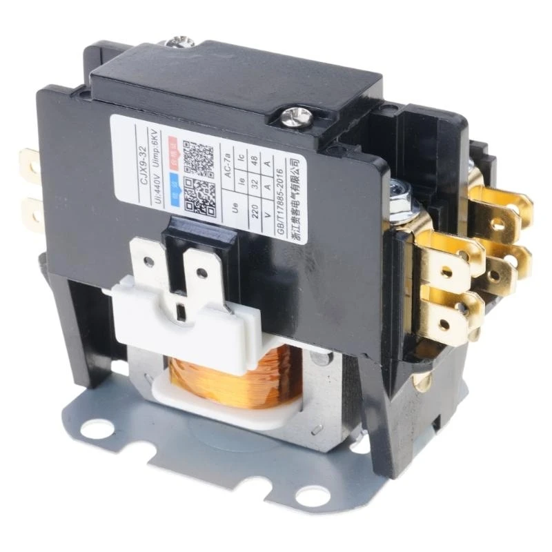 R9UF Portable Sturdy Contactor for Air Conditioning Systems 24V Coils 130A 30A
R9UF Portable Sturdy Contactor for Air Conditioning Systems 24V Coils 130A 30A