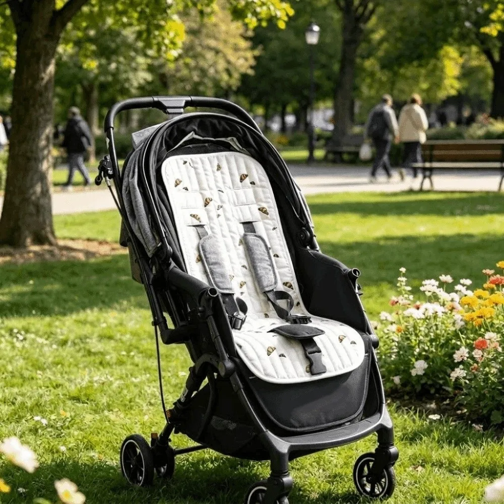 Fashion Breathable Baby Stroller Seat Cushion Soft Comfortable Pushchair Liner Pad Cotton Universal Fit Stroller Accessories
Fashion Breathable Baby Stroller Seat Cushion Soft Comfortable Pushchair Liner Pad Cotton Universal Fit Stroller Accessories