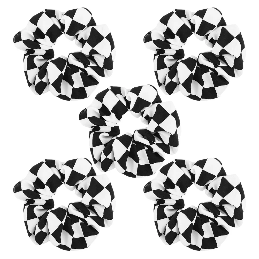 5pcs Checkered Chiffon Scrunchies Stylish Elastic Hair Ties Soft No Damage Big For Women Daily Party Wedding Hair
5pcs Checkered Chiffon Scrunchies Stylish Elastic Hair Ties Soft No Damage Big For Women Daily Party Wedding Hair