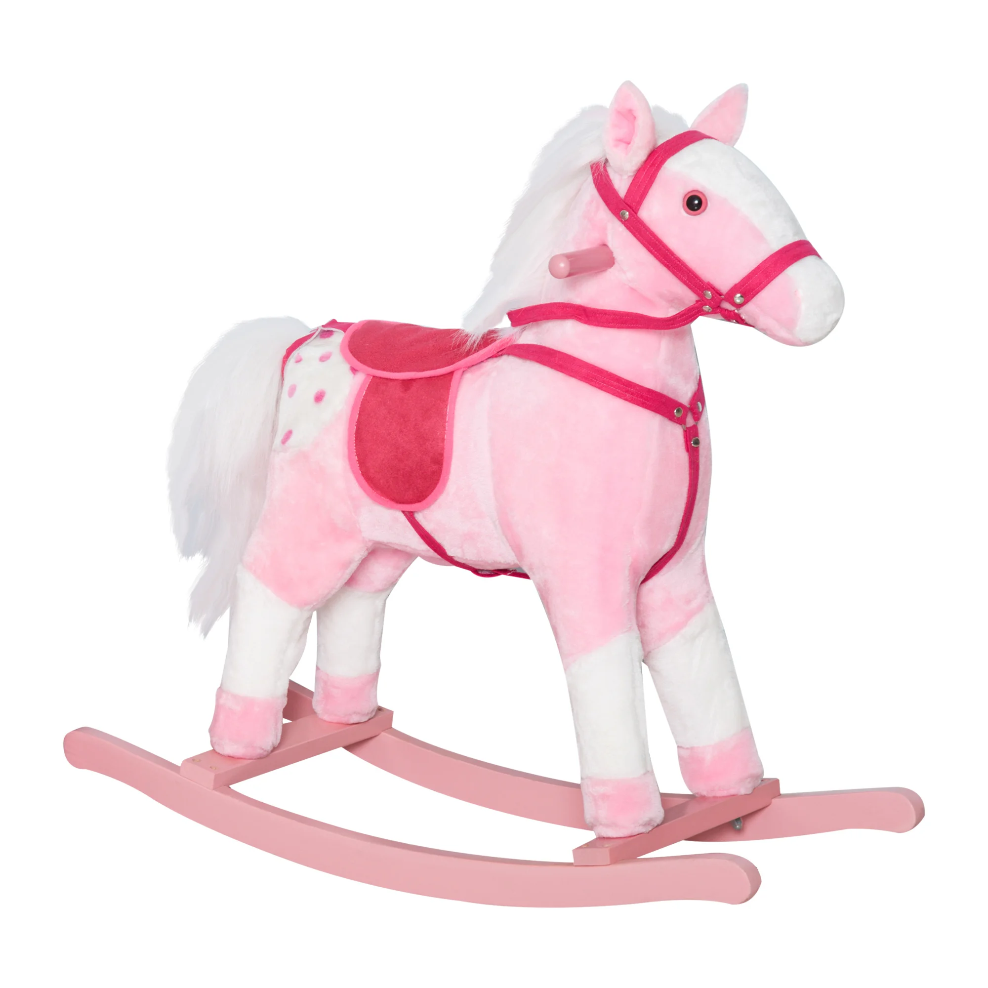 Kids Plush Toy Rocking Horse Pony Toddler Ride on Animal for Girls Pink Birthday Gifts with Realistic Sounds, Pink
Kids Plush Toy Rocking Horse Pony Toddler Ride on Animal for Girls Pink Birthday Gifts with Realistic Sounds, Pink