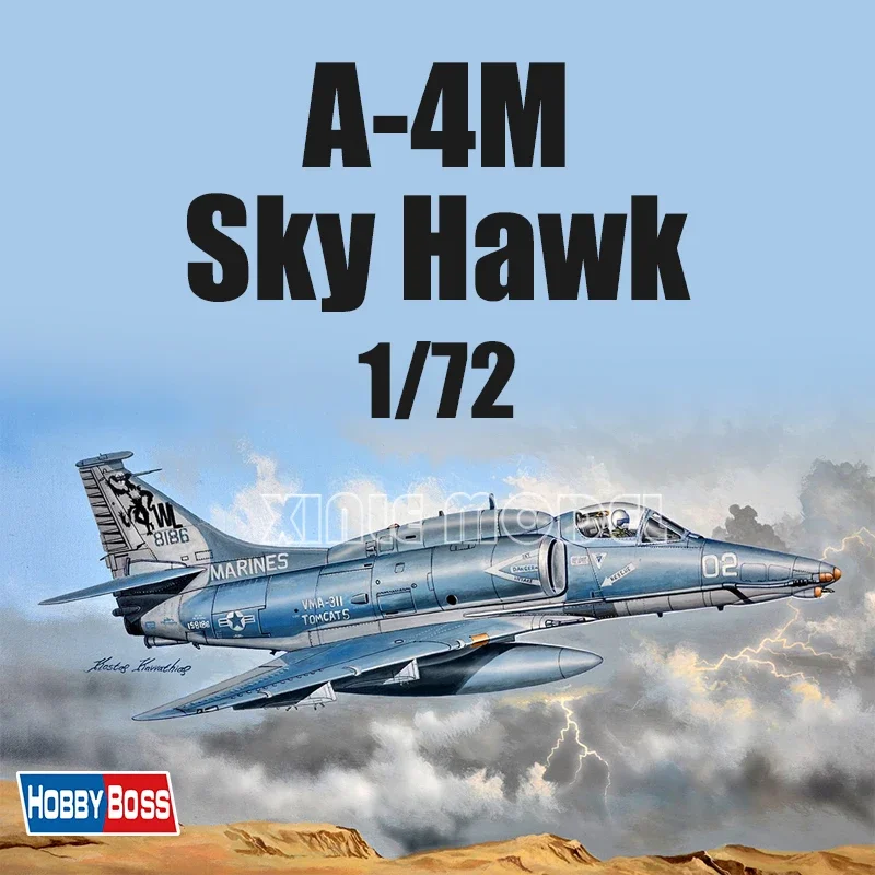 Комплект пластиковой собранной модели самолета Trumpeter 87256 A-4M «Skyhawk» штурмовик 1/72
Комплект пластиковой собранной модели самолета Trumpeter 87256 A-4M «Skyhawk» штурмовик 1/72