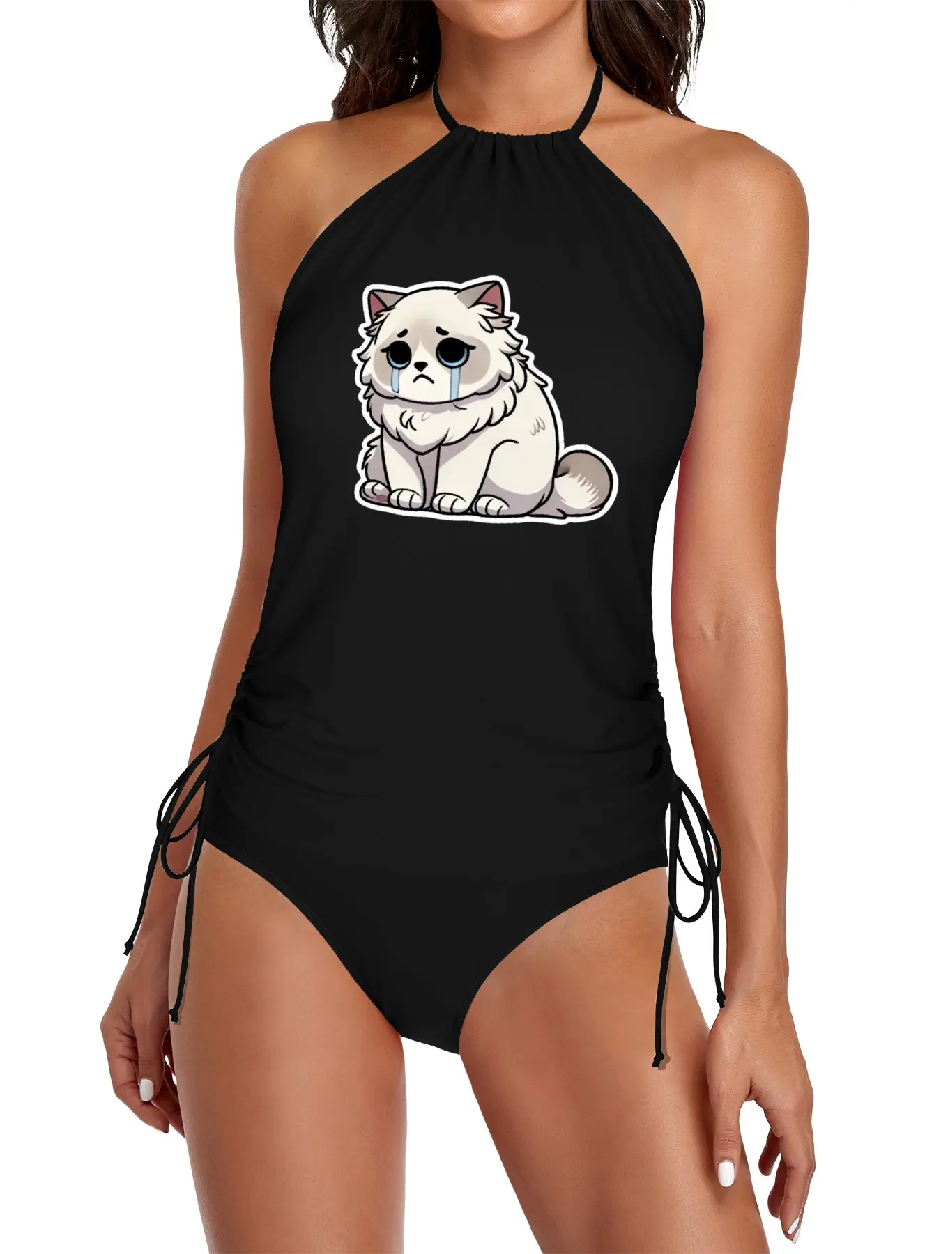 \tMoodMeow – Crying Teary Cat Sticker Split Swimsuit Set women beach clothing Summer dress swimsuit 2025 women Two-piece bikini
\tMoodMeow – Crying Teary Cat Sticker Split Swimsuit Set women beach clothing Summer dress swimsuit 2025 women Two-piece bikini