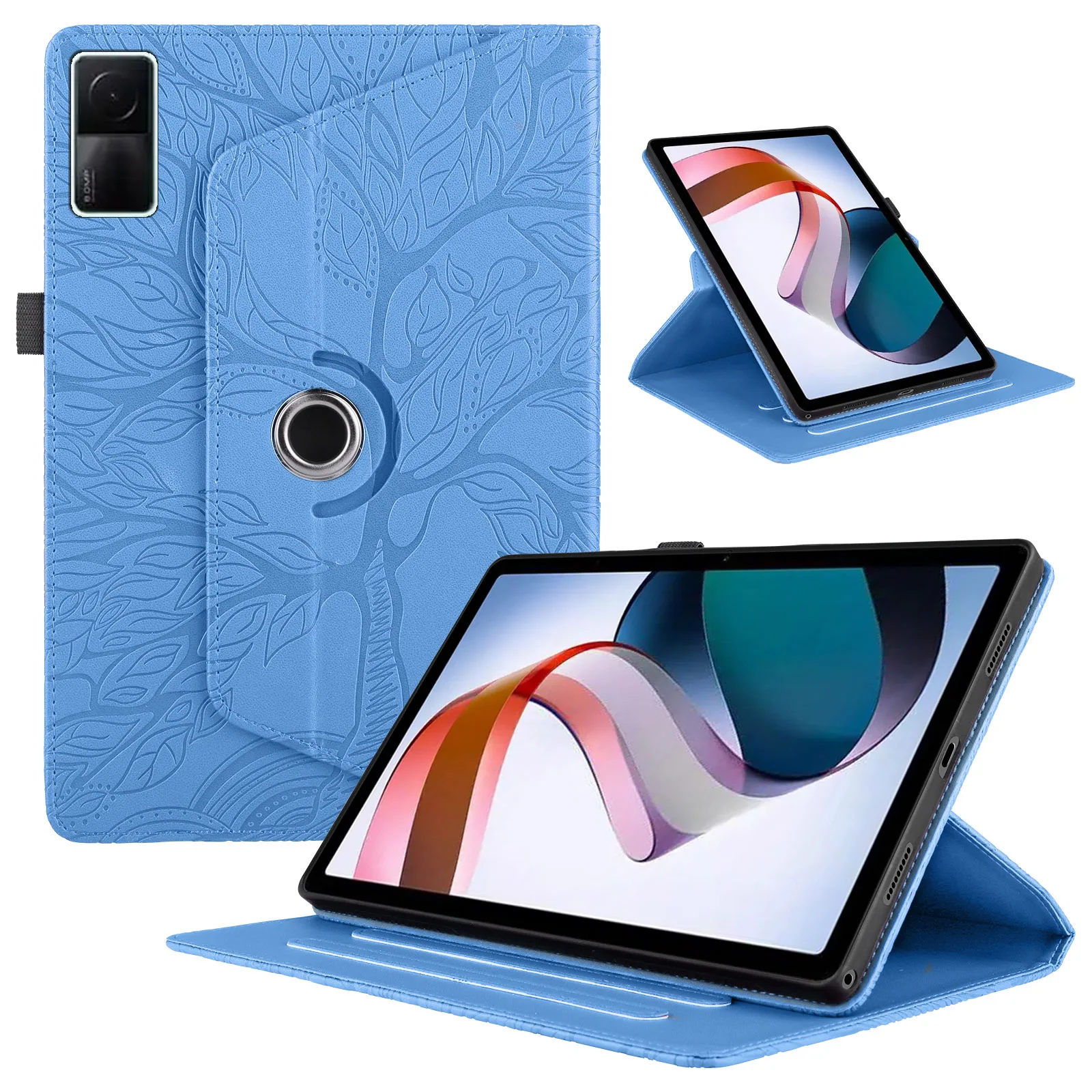 For Redmi Pad 10.6 Case 10.6 inch 22081283C Silicone Soft Shell Tree of Life Rotatable Style Leather Case
For Redmi Pad 10.6 Case 10.6 inch 22081283C Silicone Soft Shell Tree of Life Rotatable Style Leather Case