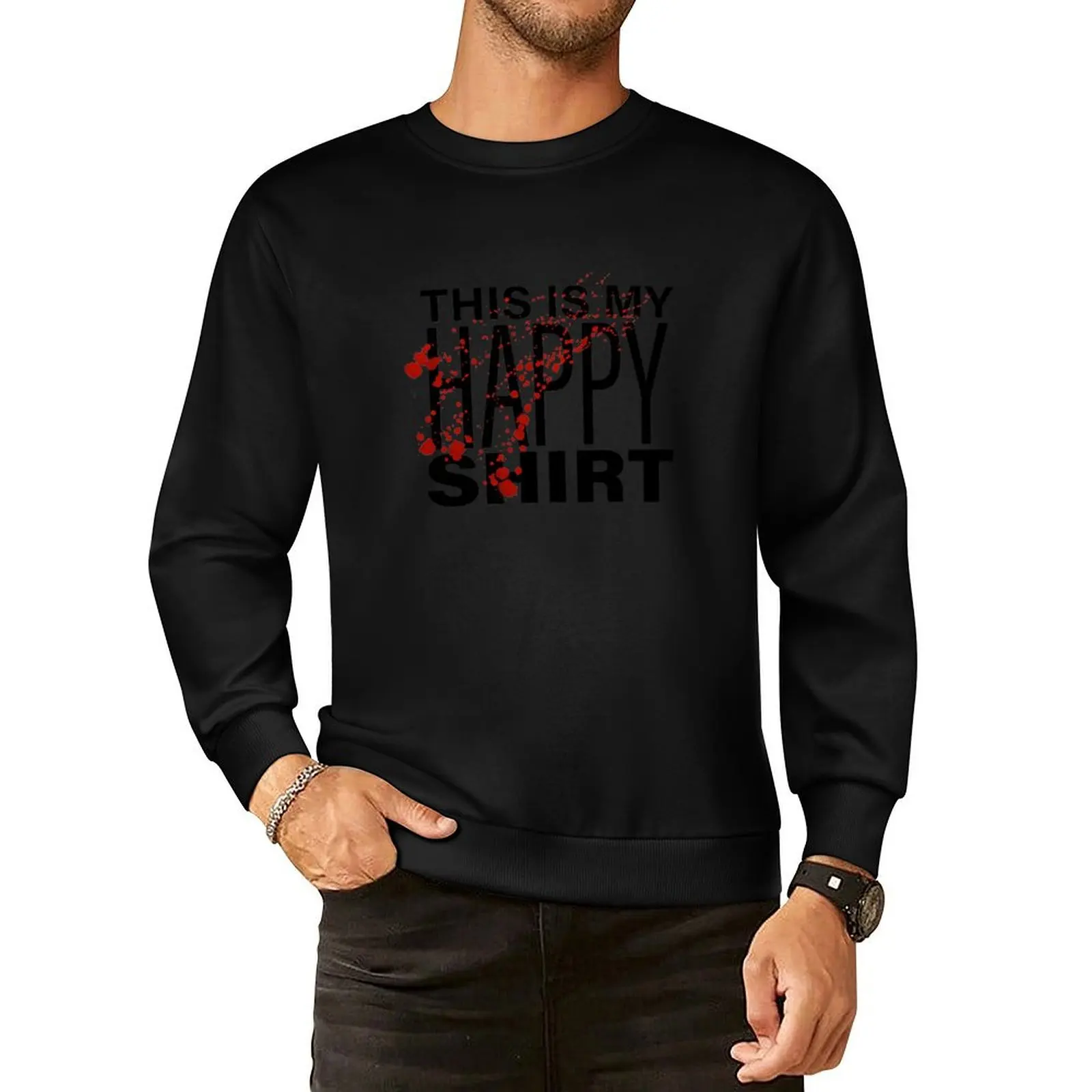 This is My HAPPY Shirt - Distressed Pullover Hoodie tracksuit korean clothes autumn sweatshirt
This is My HAPPY Shirt - Distressed Pullover Hoodie tracksuit korean clothes autumn sweatshirt