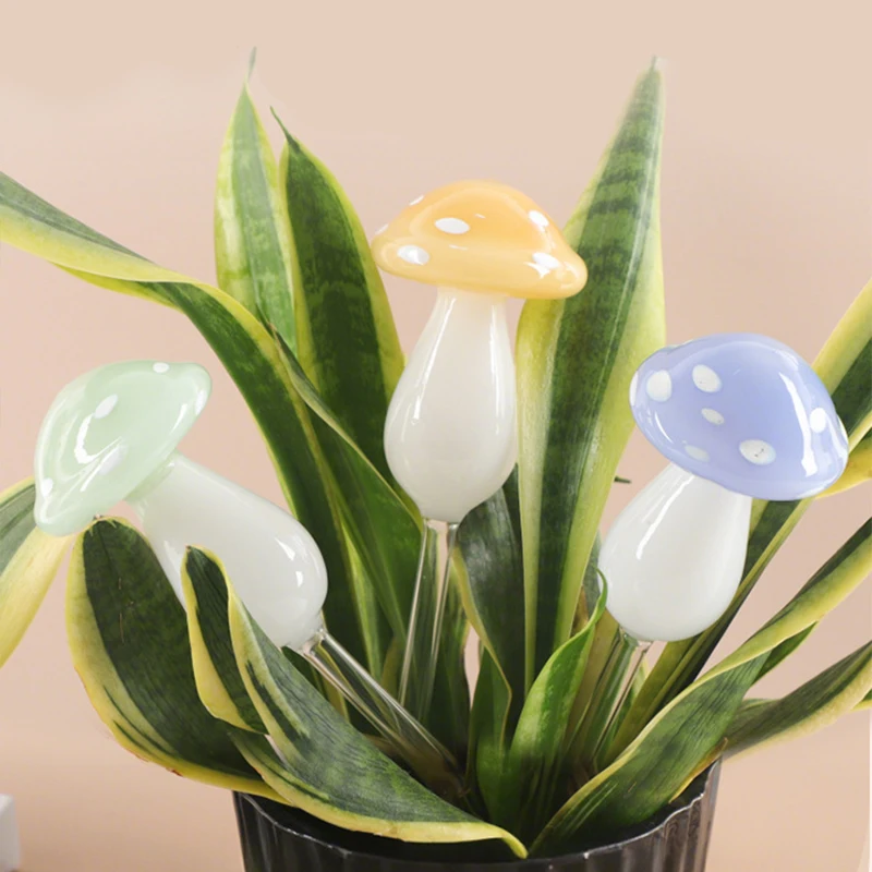 4pcs Glass Straw Automatic Plant Watering Bulbs Self Watering Mushroom Water Device Drip Irrigation System Home Garden Tools
4pcs Glass Straw Automatic Plant Watering Bulbs Self Watering Mushroom Water Device Drip Irrigation System Home Garden Tools