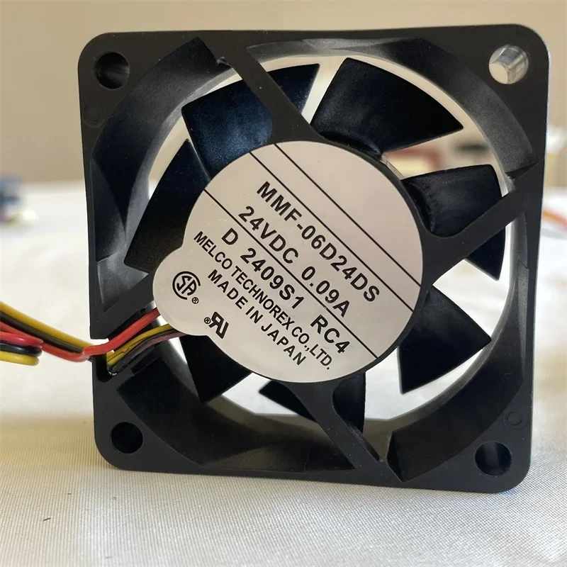 MMF-06D24DS RC4 DC24V 0.09A 6025 осевые вентиляторы 5800 об/мин высокоскоростной инверторный охлаждающий вентилятор
MMF-06D24DS RC4 DC24V 0.09A 6025 осевые вентиляторы 5800 об/мин высокоскоростной инверторный охлаждающий вентилятор