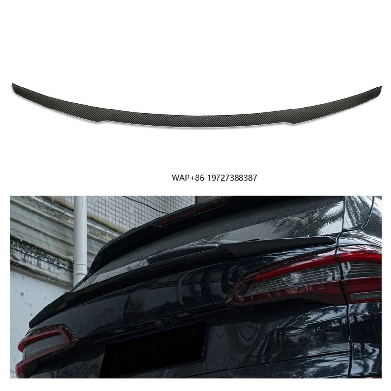For X5 G05 M Sport 50i 60i F95 Competition 2018-2026 Carbon Rear Trunk Middle Spoiler Tail Wing Boot Lip Ducktail Duckbill
For X5 G05 M Sport 50i 60i F95 Competition 2018-2026 Carbon Rear Trunk Middle Spoiler Tail Wing Boot Lip Ducktail Duckbill