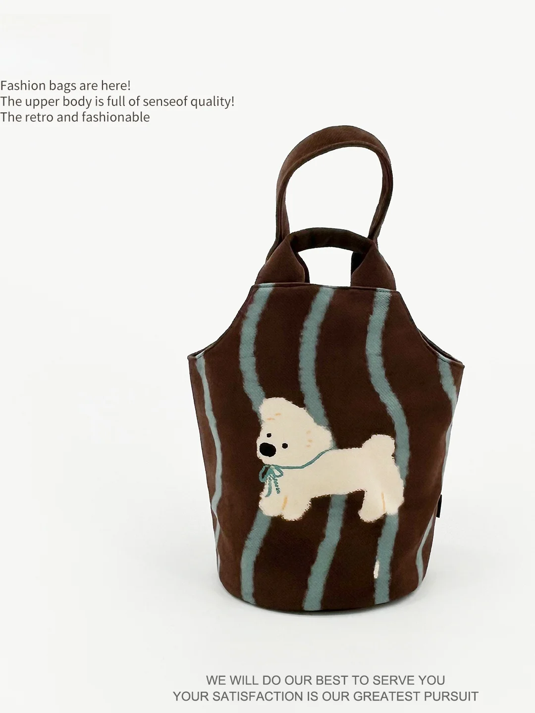 Оригинальная холщовая сумка для хранения с милым полосатым узлом Dog Lea, универсальная ручная сумка для хранения, экологически чистая сумка для прогулок
Оригинальная холщовая сумка для хранения с милым полосатым узлом Dog Lea, универсальная ручная сумка для хранения, экологически чистая сумка для прогулок