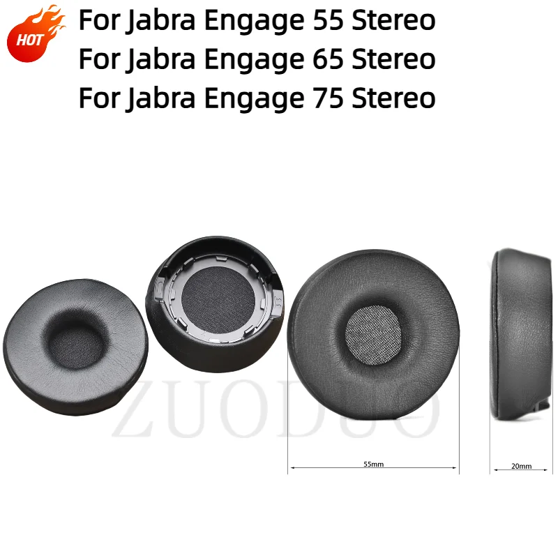 Replacement Ear Cushions Pad For Jabra Engage 55/Engage 65/ 75 Stereo headphones Leather Ear Cover Earmuffs Memory Foam Cushions
Replacement Ear Cushions Pad For Jabra Engage 55/Engage 65/ 75 Stereo headphones Leather Ear Cover Earmuffs Memory Foam Cushions