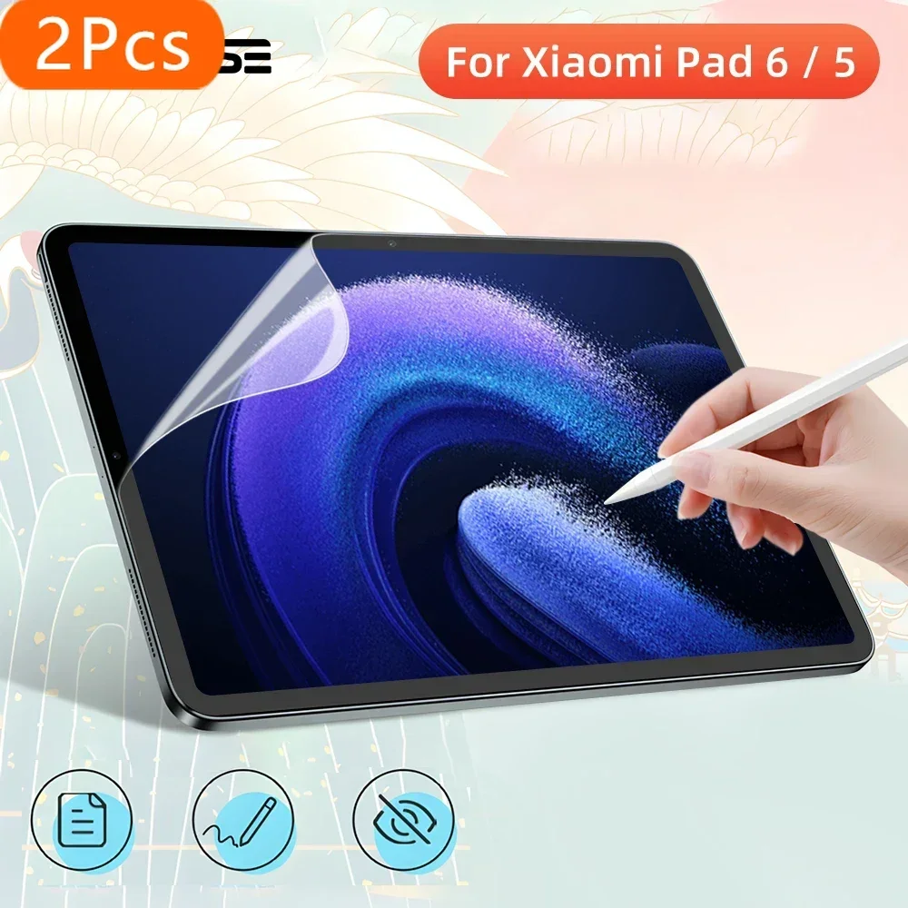 2 шт. бумажная защитная пленка для экрана для Xiaomi Pad 6/5 Pro Mi Pad 6/5 11Redmi Pad 10,61 матовая ПЭТ-краска доступа к планшету
2 шт. бумажная защитная пленка для экрана для Xiaomi Pad 6/5 Pro Mi Pad 6/5 11Redmi Pad 10,61 матовая ПЭТ-краска доступа к планшету