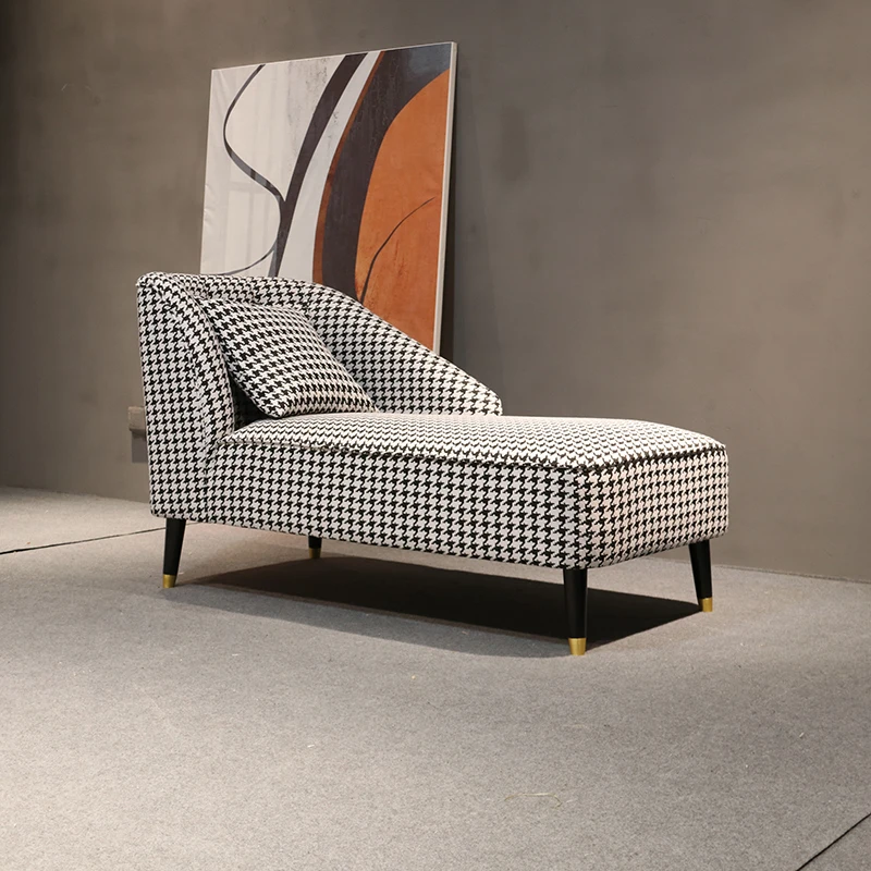 Concubine chair beauty couch bedroom small apartment living room sofa single simple modern light luxury thousand bird grid
Concubine chair beauty couch bedroom small apartment living room sofa single simple modern light luxury thousand bird grid