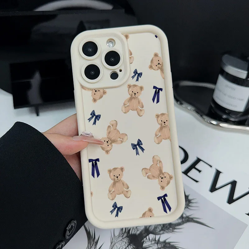 Cute Brown Bear Pattern Phone Case for Xiaomi 15T 14T Pro Mi 13 12 11 Lite 5G Poco F7 F6 F5 X6 X5 X3 X7 M6 Pro 4G Soft TPU Cover
Cute Brown Bear Pattern Phone Case for Xiaomi 15T 14T Pro Mi 13 12 11 Lite 5G Poco F7 F6 F5 X6 X5 X3 X7 M6 Pro 4G Soft TPU Cover